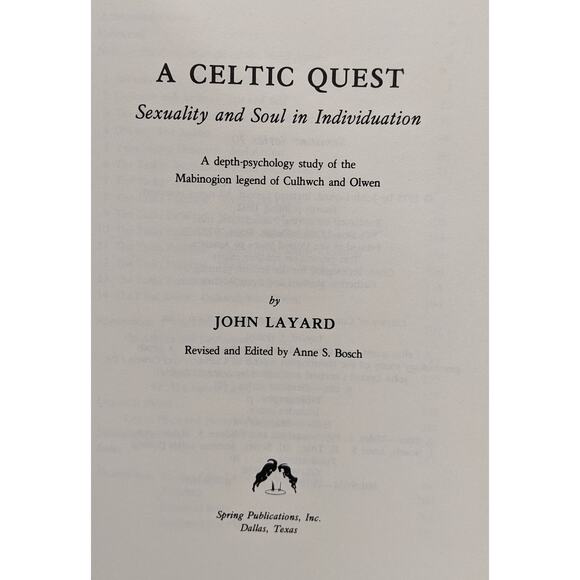 A Celtic Quest Sexuality and Soul in Individualism - John Layard - Picture 2 of 7